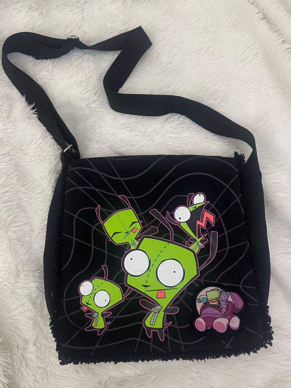Invader Zim Emo Crossbody Bag tote